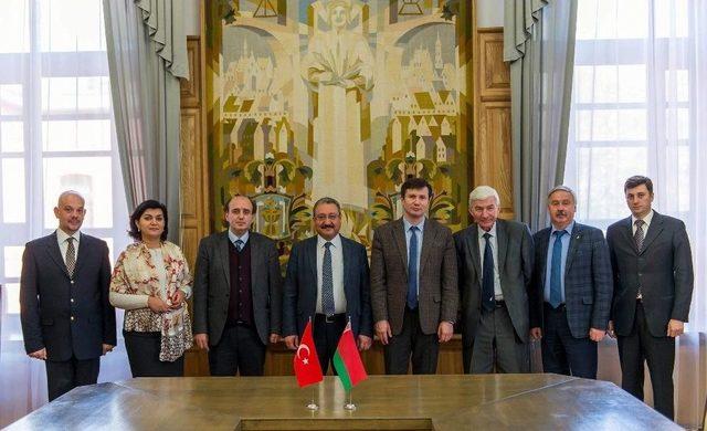 Erciyes Üniversitesi İle Belarus Devlet Üniversitesi Arasında ’akademik İşbirliği Protokolü’ İmzalandı