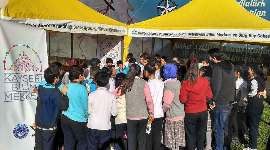 Kayseri Bilim Merkezi Gaziantep&rsquo;te De İlgi Odağı Oldu