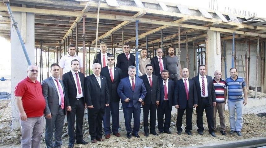 Serik Esnaf Odası Yeni Hizmet Binası Temeli Atıldı