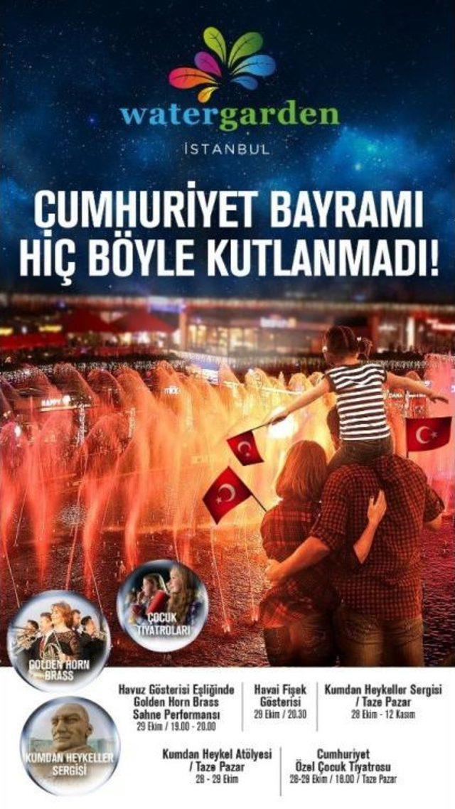 Ataşehir’de Cumhuriyet Bayramı Su, Ateş Ve Lazer Gösterisiyle Kutlanacak