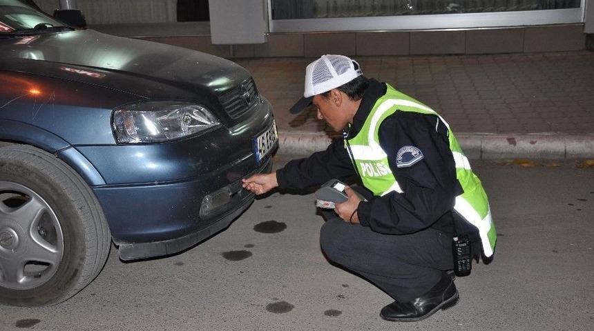 Elbistan&rsquo;da Abartı Egzoz, Sis Farı Ve Cam Filmi Denetimi