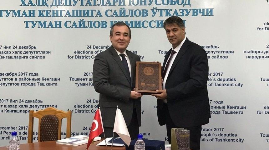Kb&uuml; Rekt&ouml;r&uuml; Prof. Dr. Refik Polat, Yeni İş Birlikleri İ&ccedil;in &Ouml;zbekistan&rsquo;da