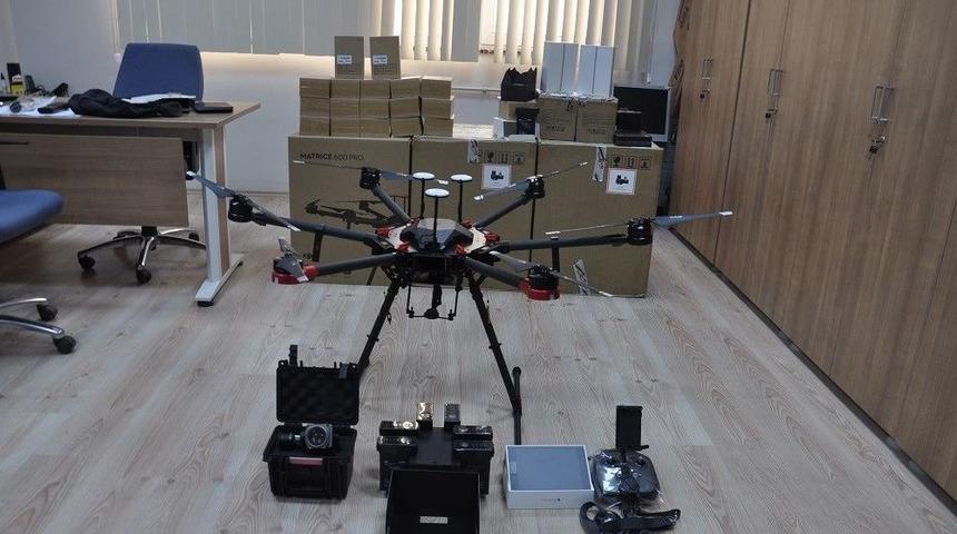 Çorum Emniyet Müdürlüğü’de 3 Adet Drone Alındı