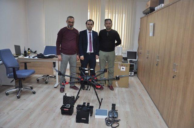 Çorum Emniyet Müdürlüğü’de 3 Adet Drone Alındı