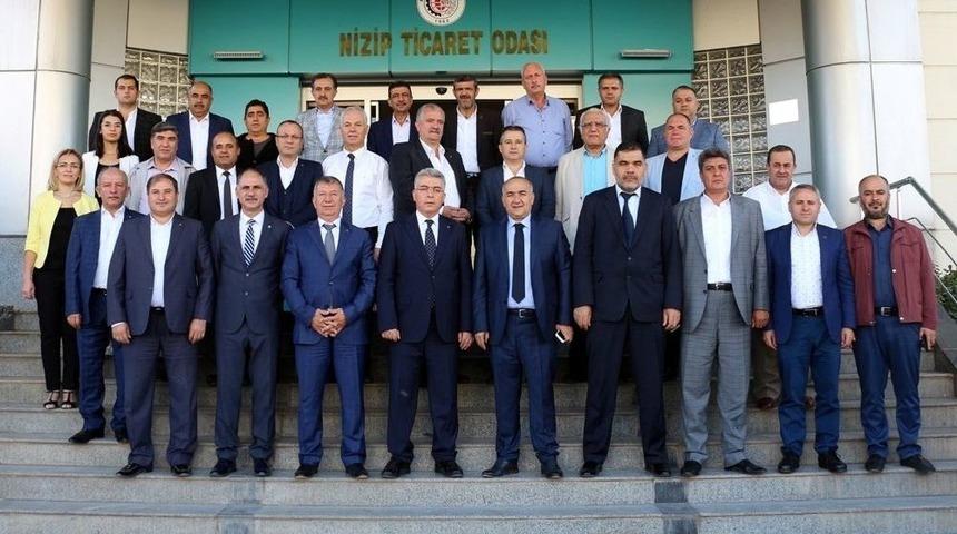 Nizip Ticaret Odası Ve Menemen Ticaret Odasından Ortak Toplantı
