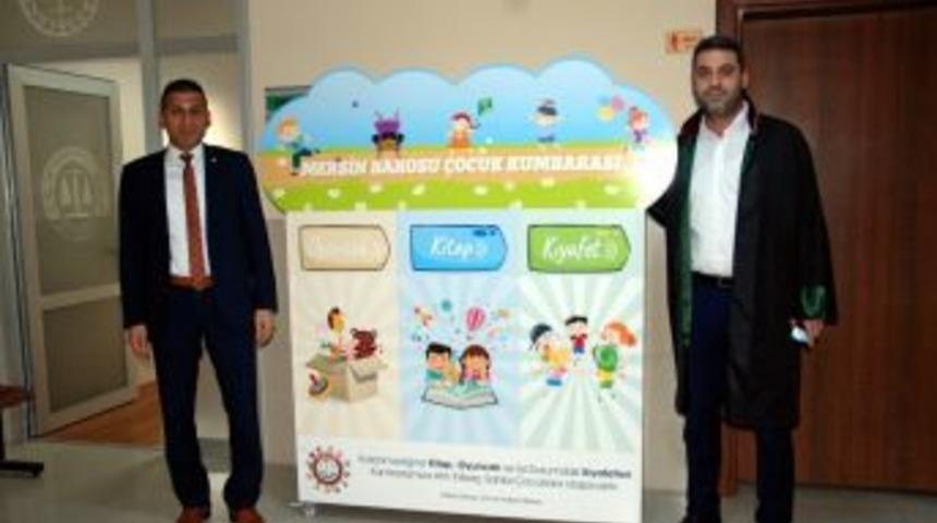 Silifke Baro Temsilciliğine &Ccedil;ocuk Kumbarası Konuldu