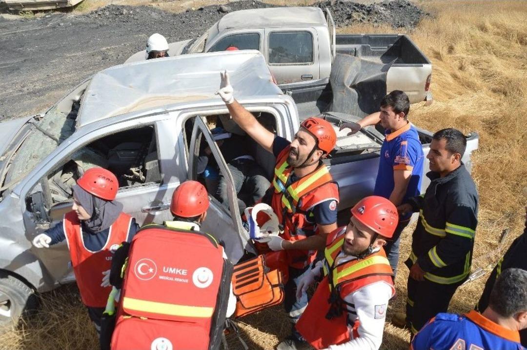 Şırnak&rsquo;ta &rsquo;end&uuml;striyel Patlama&rsquo; Tatbikatı
