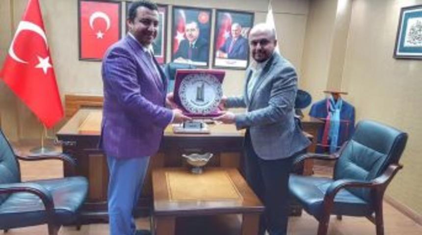 Başkan Bakıcı, &Ccedil;erkezk&ouml;y Ak Parti İl&ccedil;e Başkanı &Ouml;ğe&rsquo;yi Ziyaret Etti