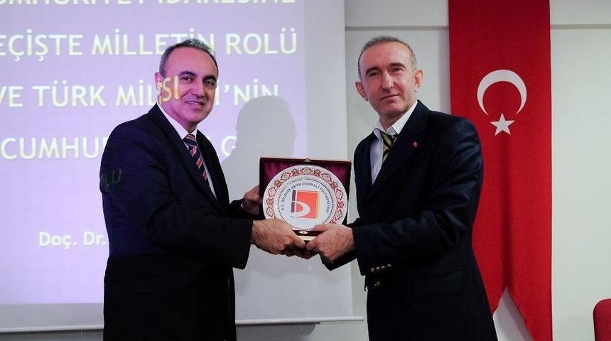 Bilecik Şeyh Edebali &Uuml;niversitesi S&uuml;rekli Eğitim Merkezi&rsquo;nden Cumhuriyet Bayramı&rsquo;na &Ouml;zel Konferans