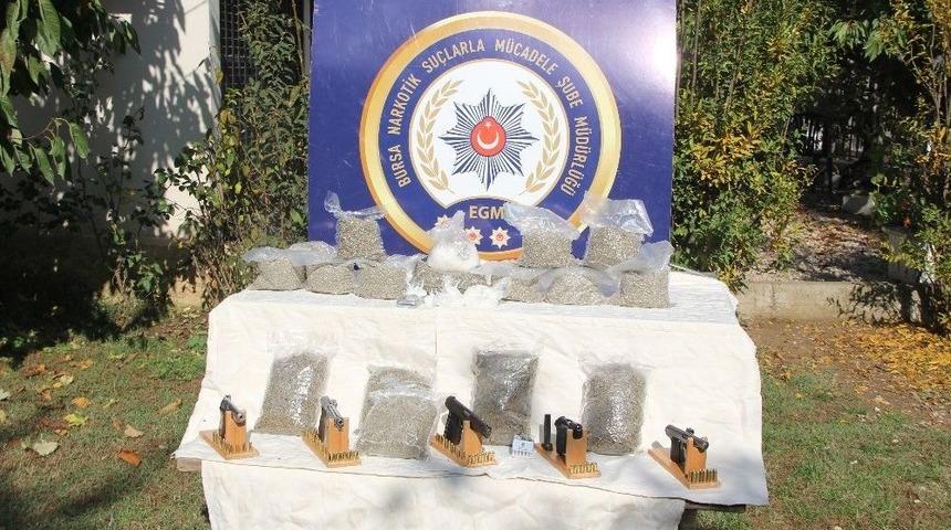 Bursa&rsquo;da Dev Uyuşturucu Operasyonu