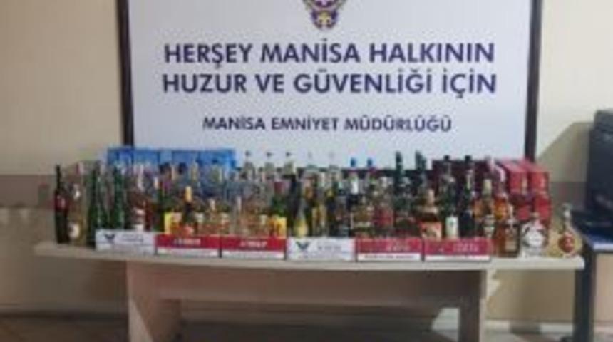 Manisa&rsquo;da Ka&ccedil;ak İ&ccedil;ki Operasyonu