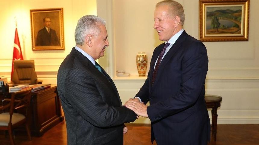 Başbakan Yıldırım, Kosova Başbakan Birinci Yardımcısını Kabul Etti