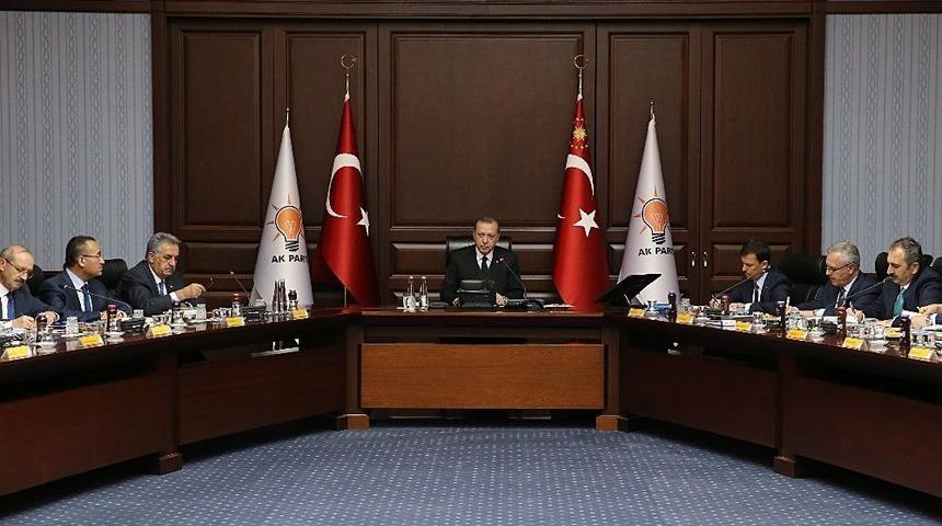 Ak Parti Mkyk Toplandı