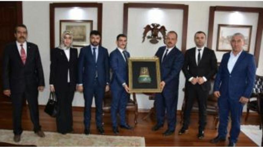 Vali Canbolat&rsquo;a &Uuml;lk&uuml; Ocaklarından Ziyaret