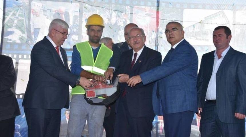 Ergene Marmaracık G&ouml;leti Sosyal Tesislerinin Temeli Atıldı