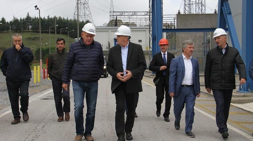 Başkan To&ccedil;oğlu, Enka Santralleri&rsquo;ni Ziyaret Etti