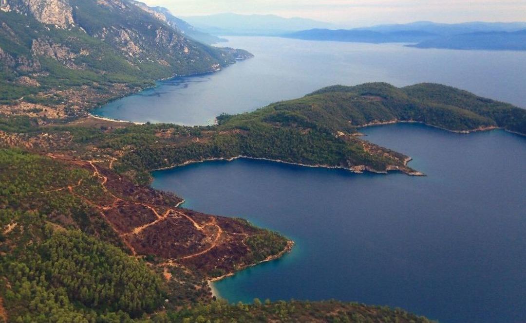 Zeytink&ouml;y&rsquo;de Yanan Alan Havadan G&ouml;r&uuml;nt&uuml;lendi