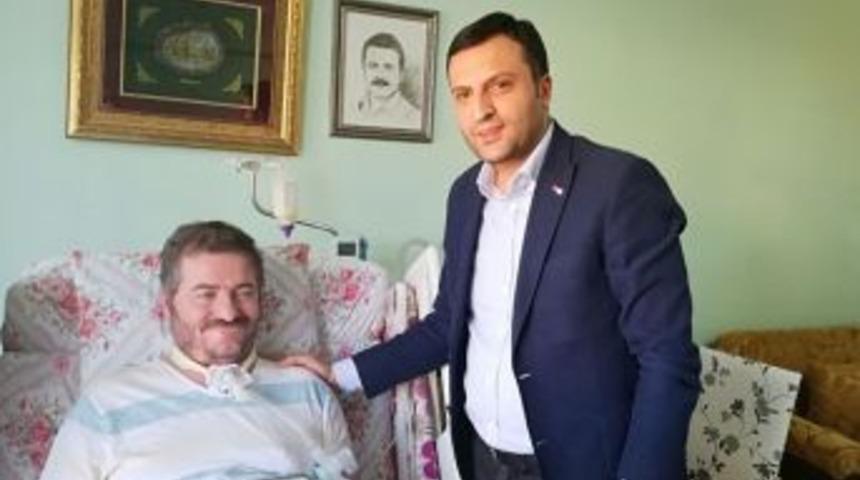 Başbakan&rsquo;ın Kardeşinden Als Hastası Yasin Asma&rsquo;ya Ziyaret