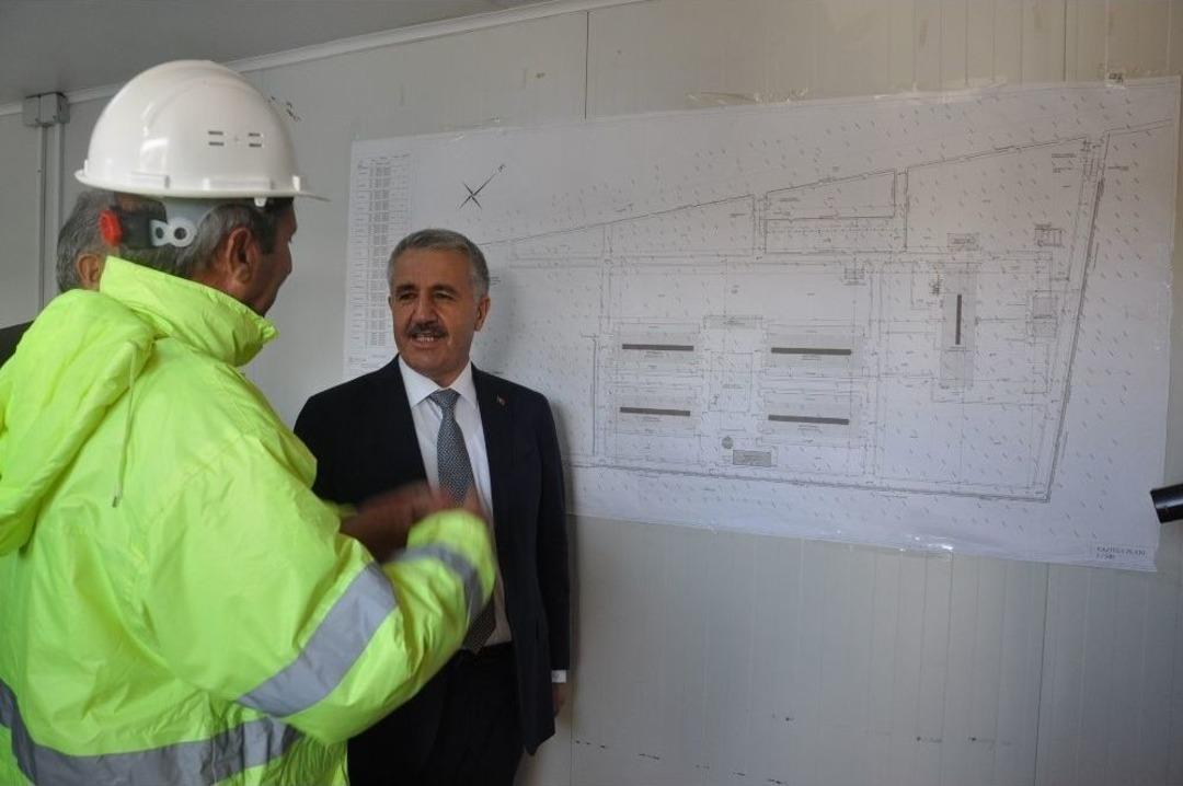 Bakan Arslan, Modern Besi &Ccedil;iftliği Ve Kesimhanede İncelemede Bulundu