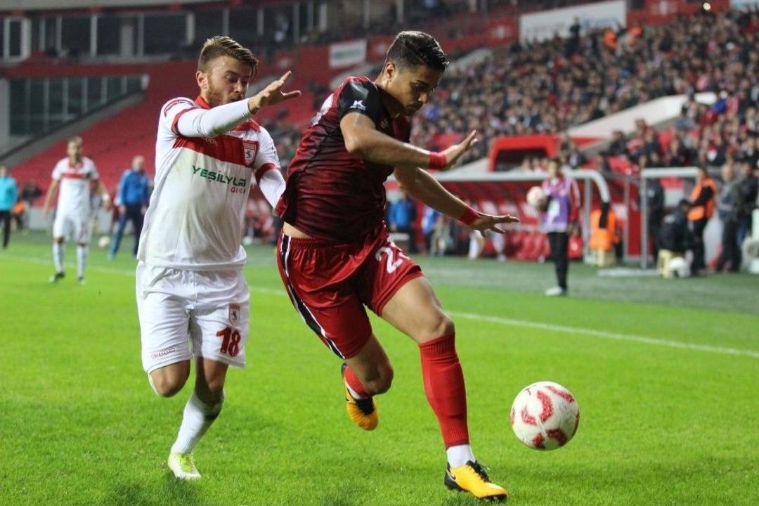 Tff 1. Lig: Samsunspor: 3 - Gaziantepspor: (ma&ccedil; Sonucu)