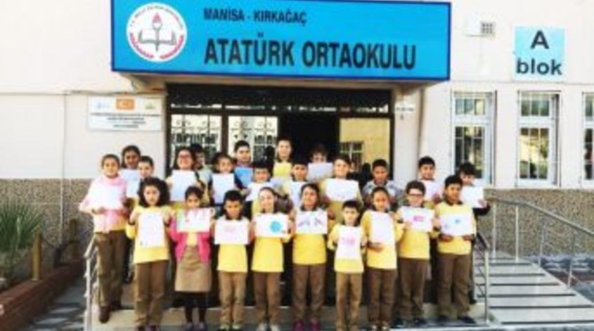 Kırkağaçlı Öğrencilerden Mehmetçiklere Mektup