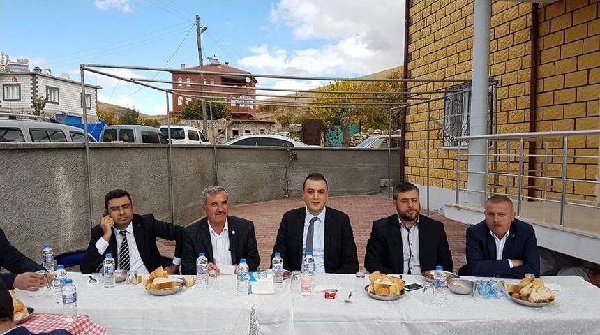 Acıg&ouml;l Kaymakamı Akbulat&rsquo;a Veda Yemeği D&uuml;zenlendi