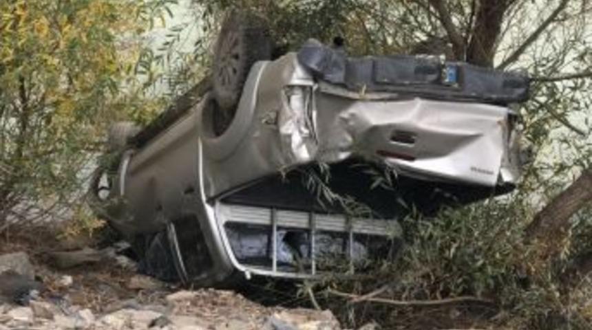 Hakkari&rsquo;de Trafik Kazası 1 Yaralı