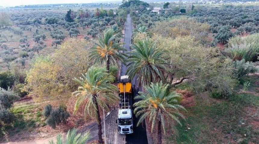 Muratpaşa&rsquo;dan Vakıf Zeytinliği&rsquo;ne 2 Kilometre Asfalt