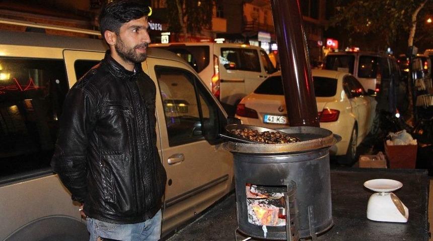 Kış Mevsiminin Habercisi Kestane Tezgahlarda Yerini Aldı