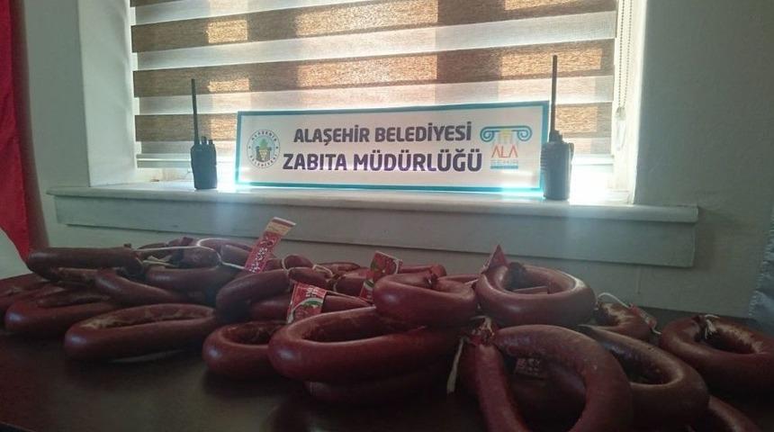 Alaşehir Zabıtasından Sıhhi Gıda Baskını