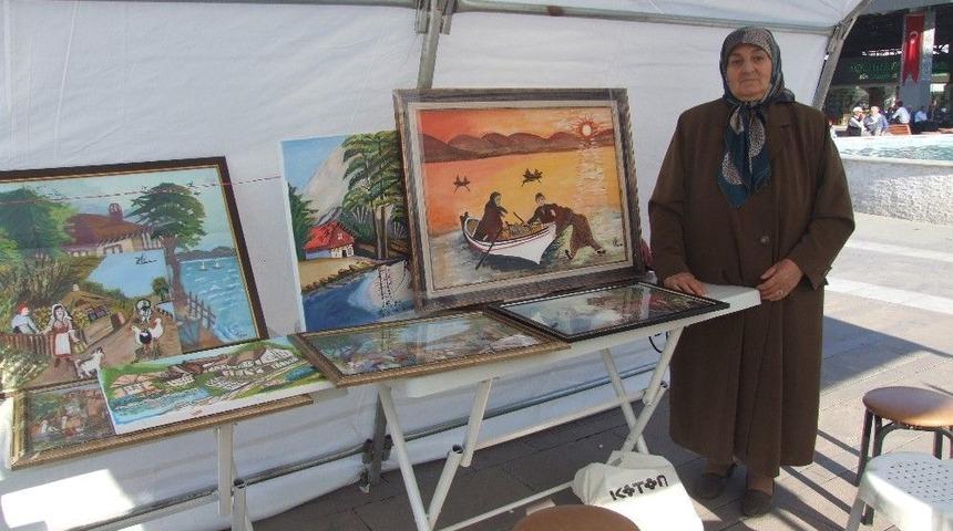 Hanife Nineden Resim Sergisi