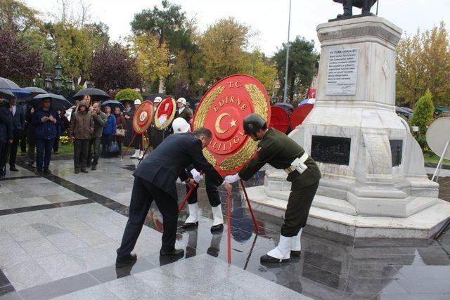 Edirne’de Cumhuriyet Bayramı Törenleri