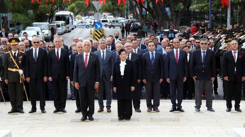 Muğla&rsquo;da 29 Ekim &Ccedil;elenk T&ouml;reni