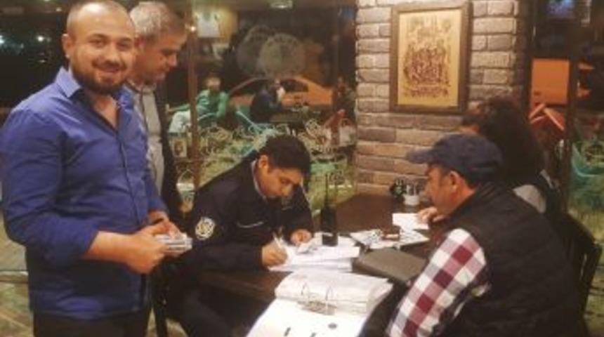 Serik&rsquo;te Kafelerde Asayiş Kontrol&uuml;