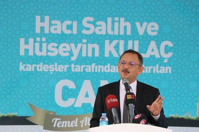 Çevre Ve Şehircilik Bakanı Özhaseki: “bin Bir Türlü Belaya Karşı Dimdik Ayaktayız”