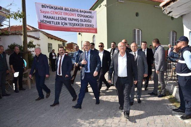 Manisa Büyükşehir’den Yuntdağı’na İki Önemli Hizmet