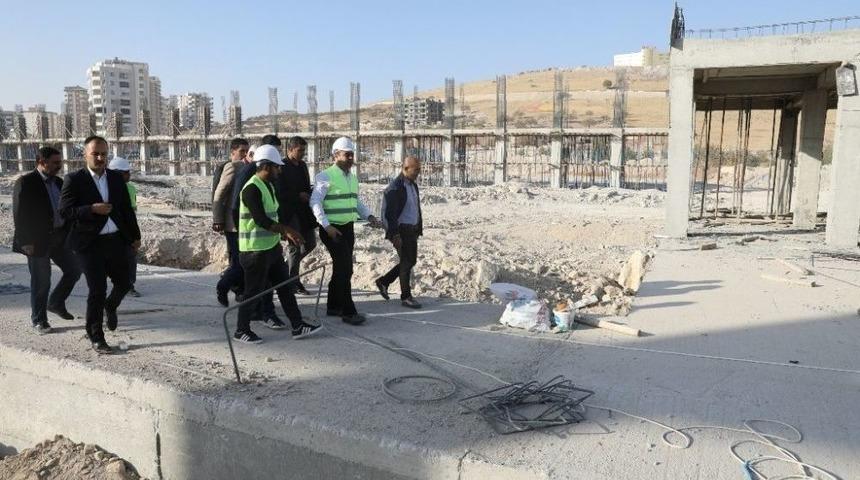 &Ccedil;ift&ccedil;i, Fuar Merkezi İnşaatını İnceledi