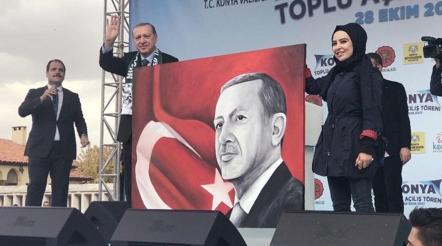 Cumhurbaşkanı Erdoğan Konya&rsquo;da: