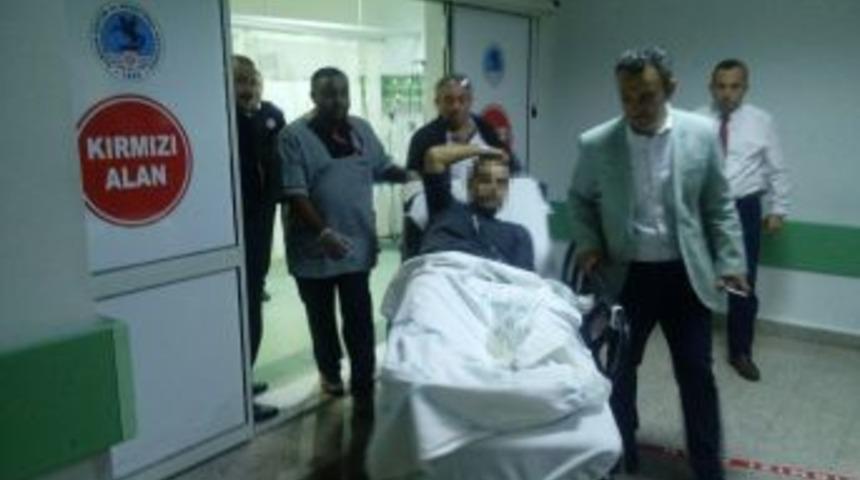 Alkoll&uuml; Şahıs Teleferik G&ouml;revlisini Vurdu