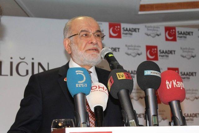 Saadet Partisi Genel Başkanı Temel Karamollaoğlu: