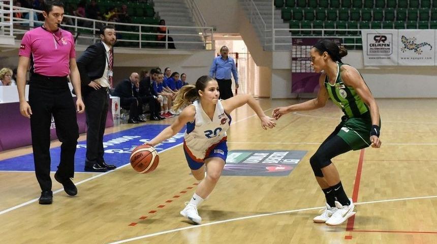 Bilyoner.com Kadınlar Basketbol Ligi: Bornova Beckerspor: 54 - Ogm Orman Gen&ccedil;lik: 70