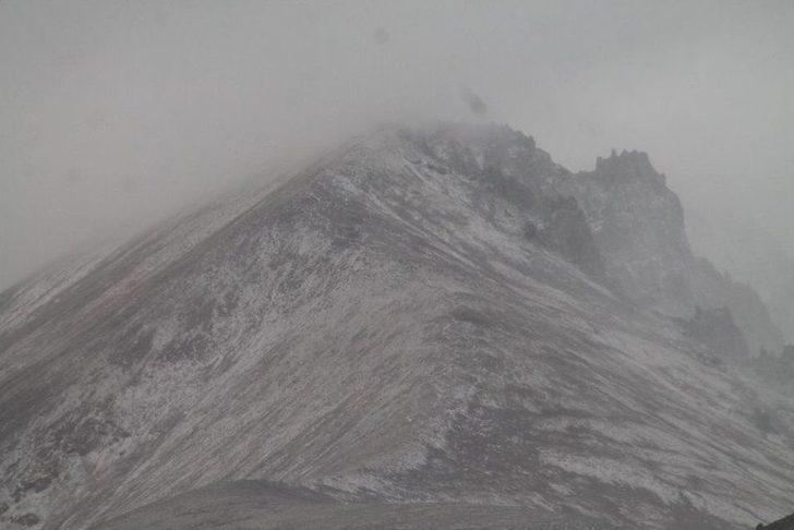 Erciyes’te Beklenen Kar Yağışı Başladı G2