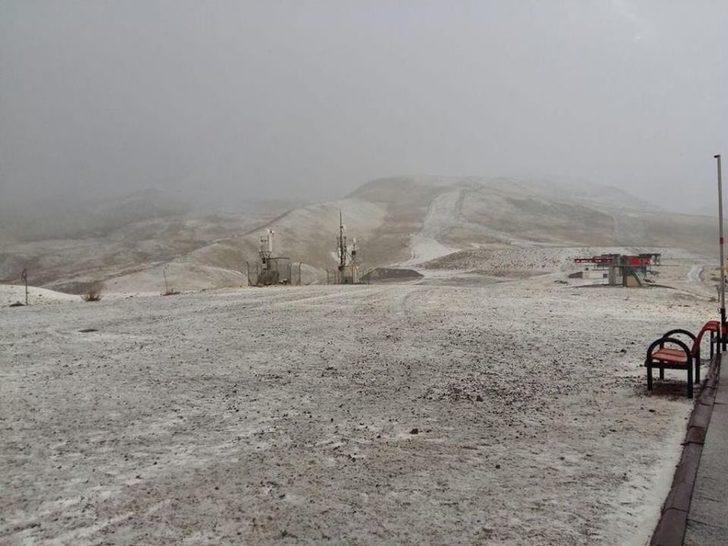 Erciyes’te Beklenen Kar Yağışı Başladı G5