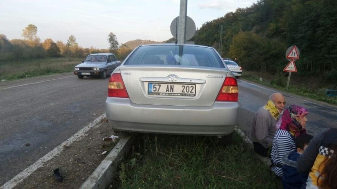 Sinop&rsquo;ta Trafik Kazası: 6 Yaralı