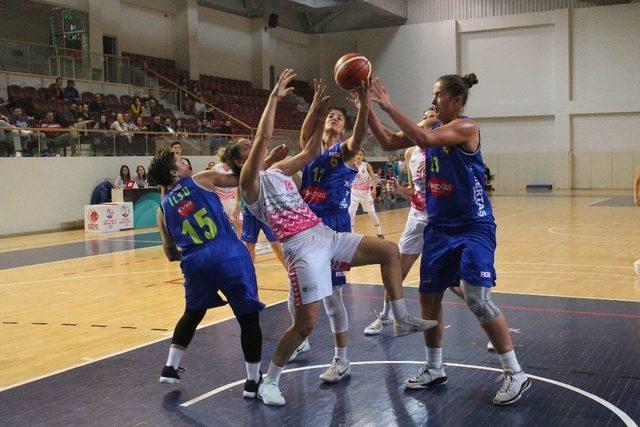 Türkiye Kadınlar Basketbol Ligi: Yalova Vıp: 59 - Edremit Belediyesi Gürespor: 80