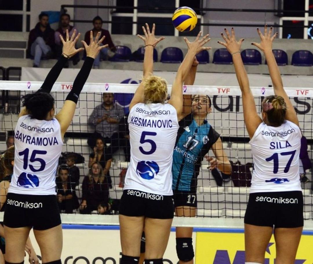 Vestel Venus Sultanlar Ligi: Seramiksan: 2 - Kameroğlu Beylikd&uuml;z&uuml; V.i.: 3