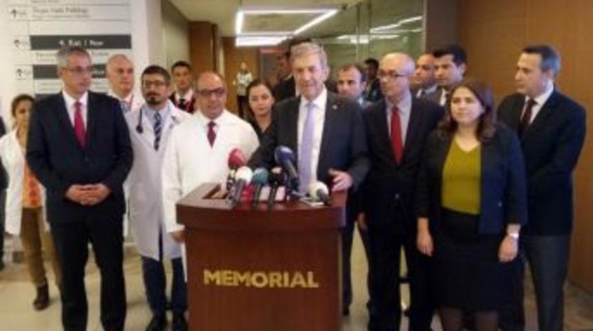 Sağlık Bakanı Demircan, Naim S&uuml;leymanoğlu&rsquo;nu Ziyaret Etti