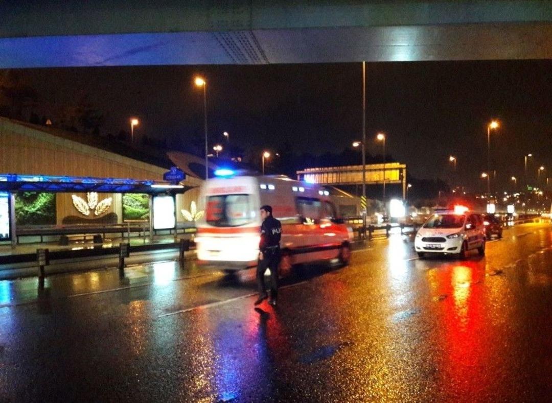 E-5&rsquo;te Trafik Kazası: 2 Yaralı