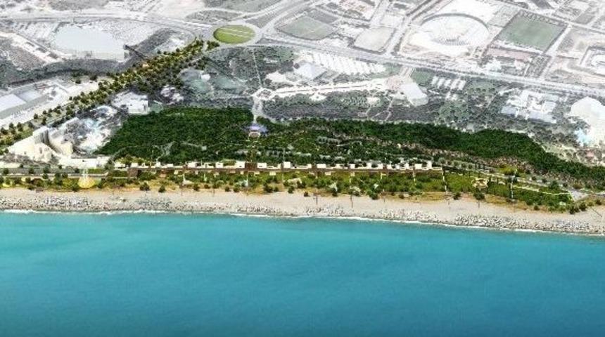 Konyaaltı Sahil Projesi Beach Park&rsquo;tan Başladı