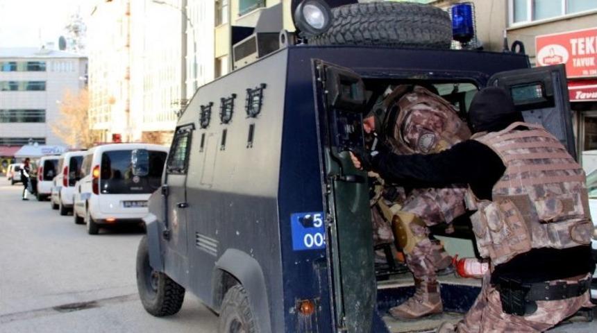 Erzurum&rsquo;da Deaş Operasyonu: 22 G&ouml;zaltı